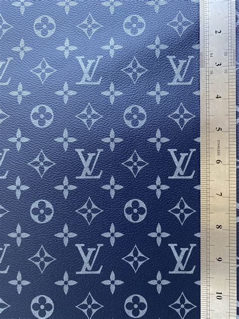 louis vuitton faux leather fabric|Louis Vuitton fabric by yard.